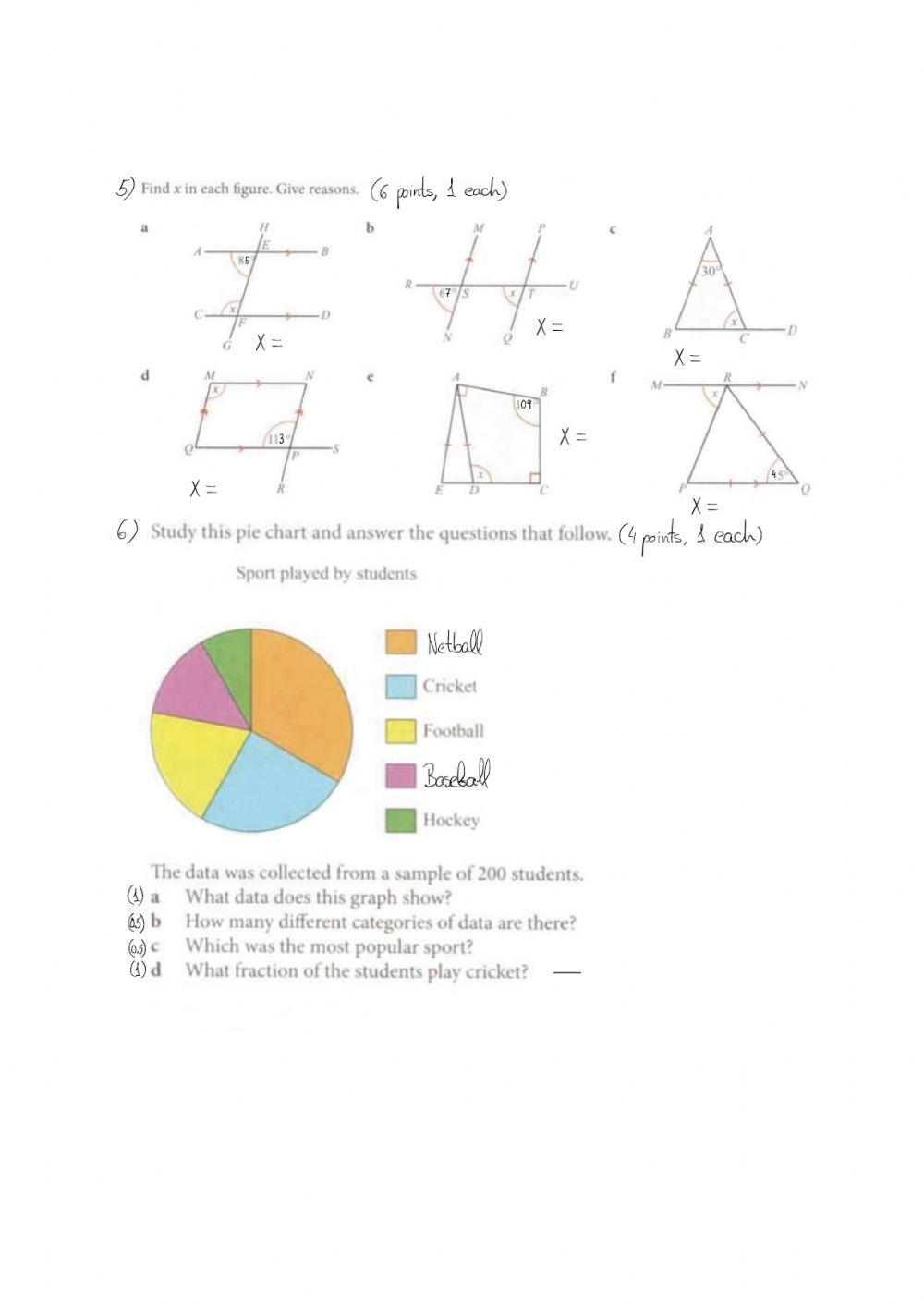 S10 End-of-units 3, 4 & 5 test