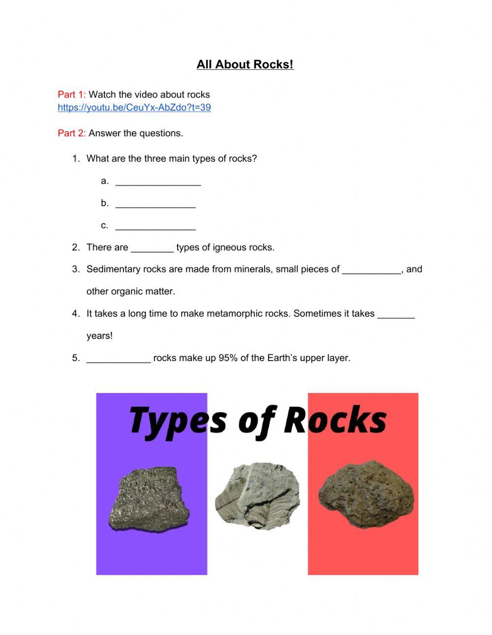 All about Rocks