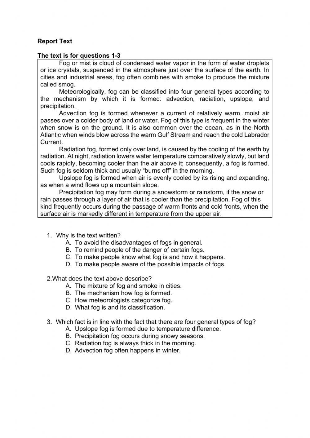 670925 | Report Text | EWIWIN | LiveWorksheets