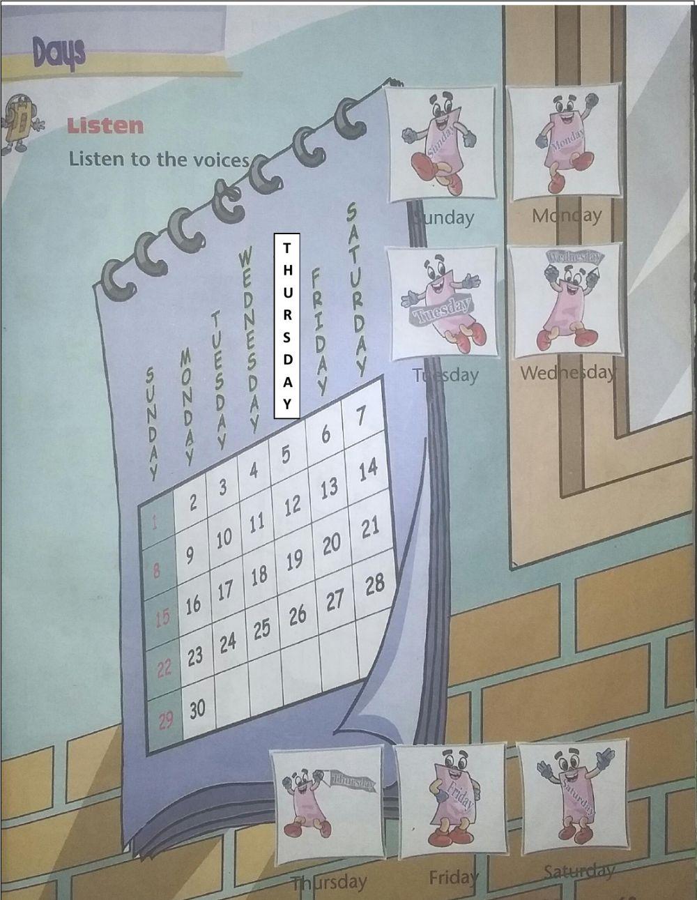 DAYS AND MONTHS Kls 3 sem.2 KD5 part2 (28-01-2020)