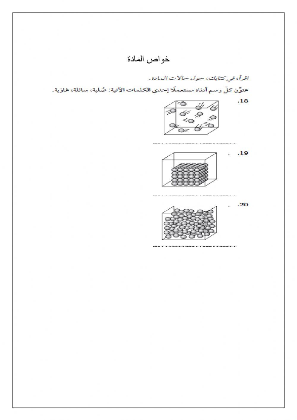 خواص المواد
