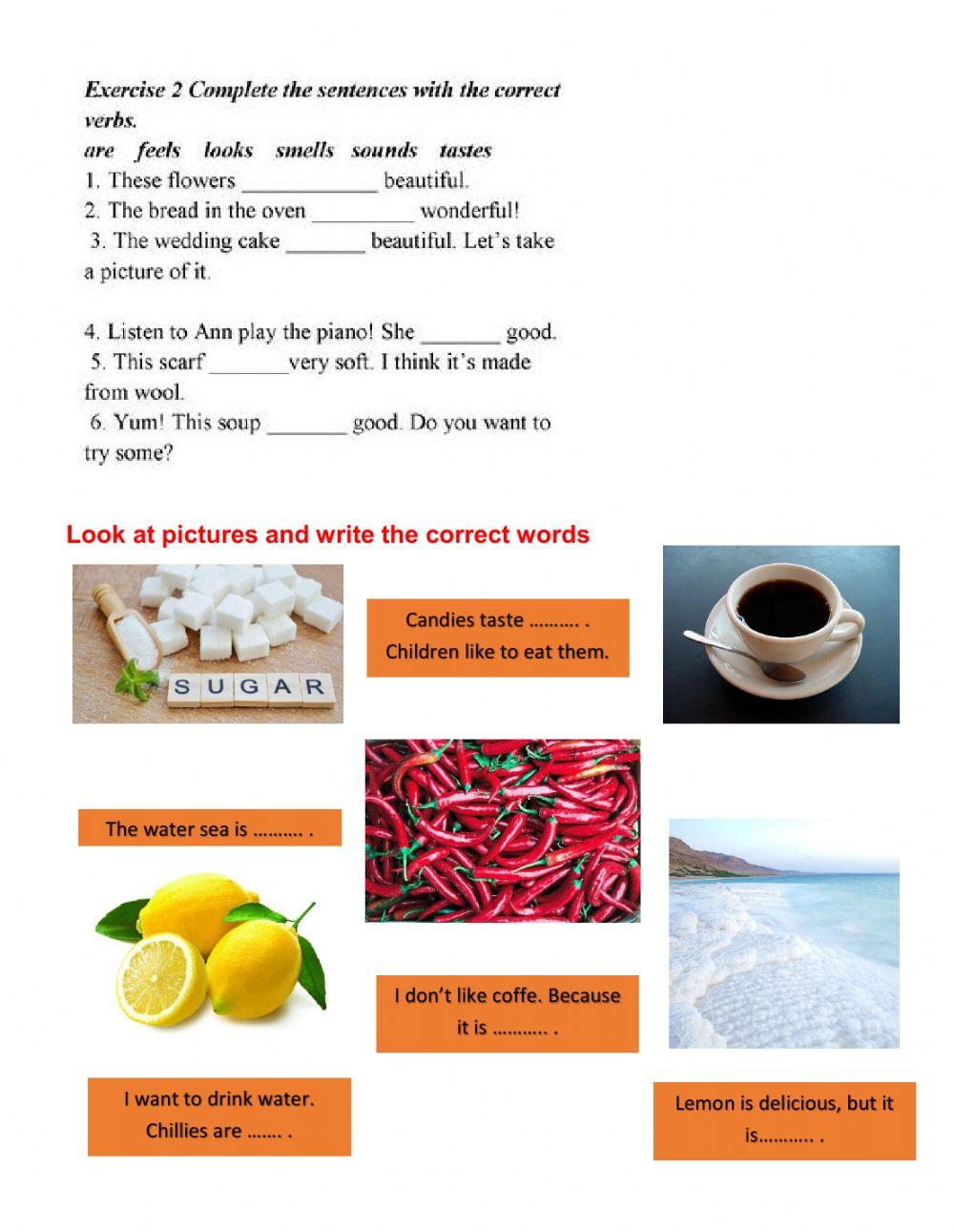 EOW3 - Unit 6: OUR SENSES - REVIEW