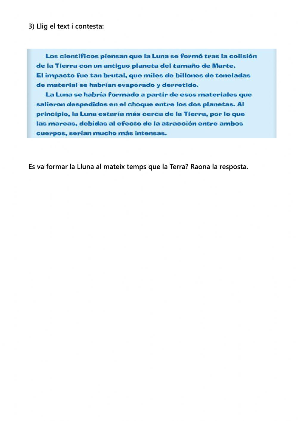 Els moviments de la Lluna