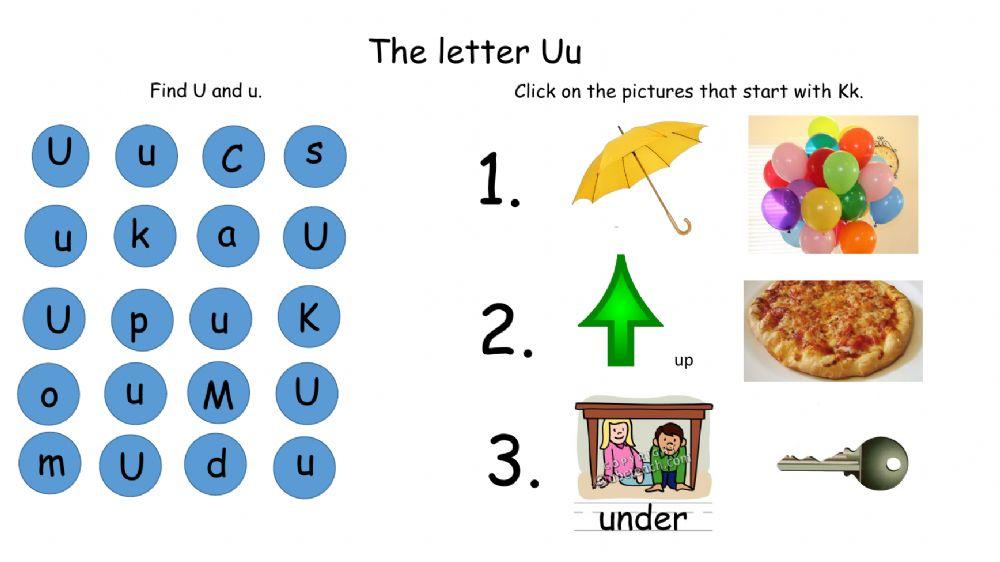 The Letter Uu