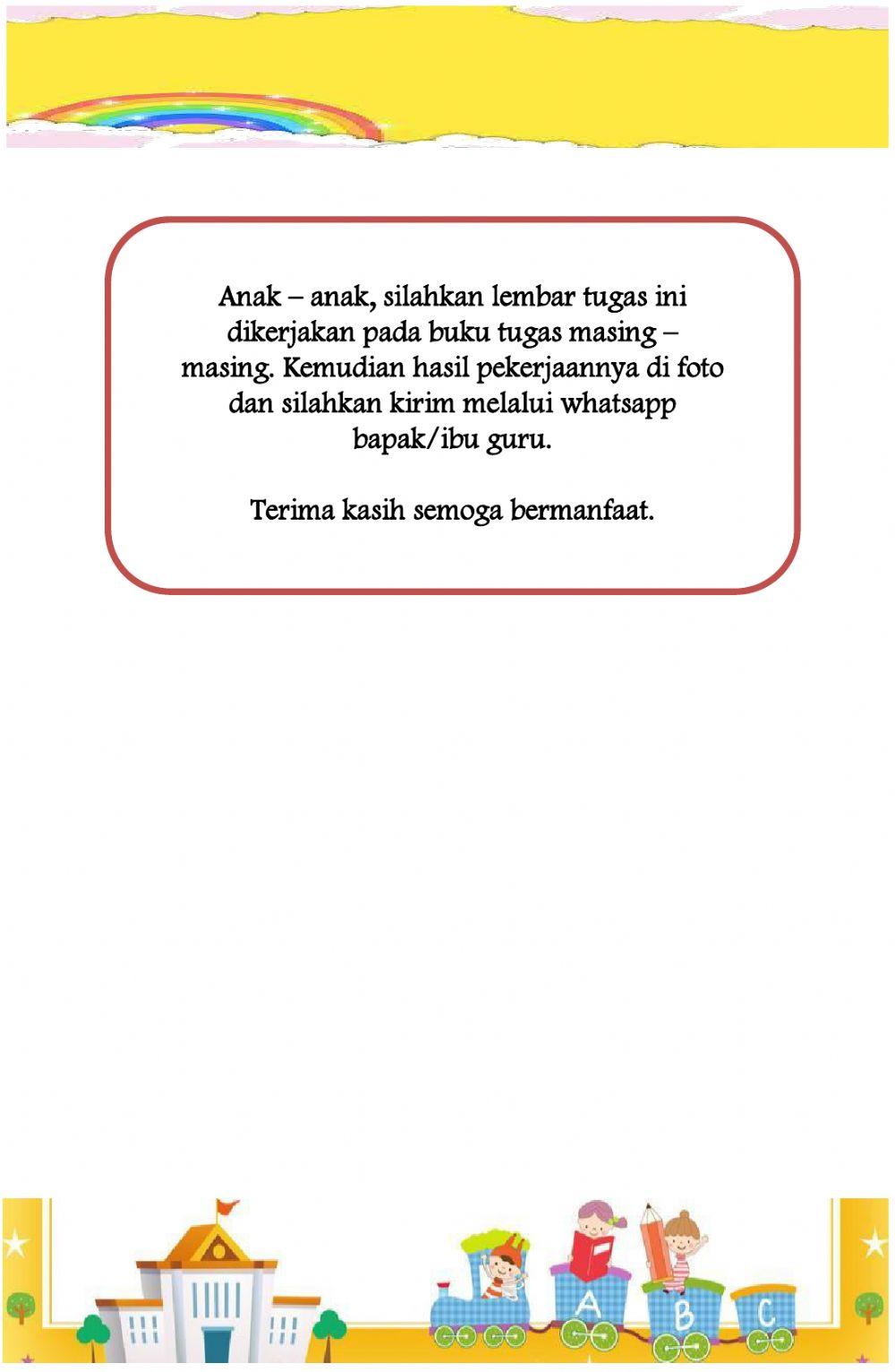 LKPD Kelas 3 Tema 6 Subtema 1 Pembelajaran 3