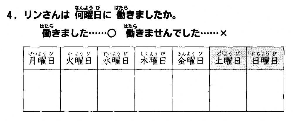 初級一l.4-聴解4