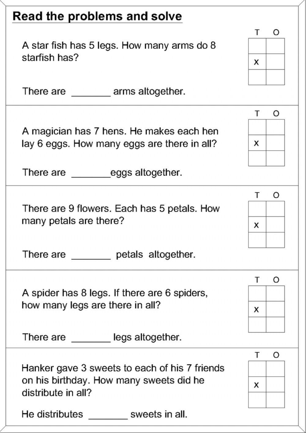 Multiplication Word Problem