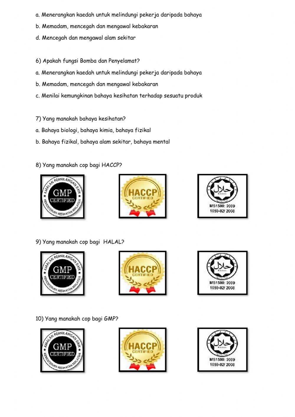 Pengenalan keselamatan makanan