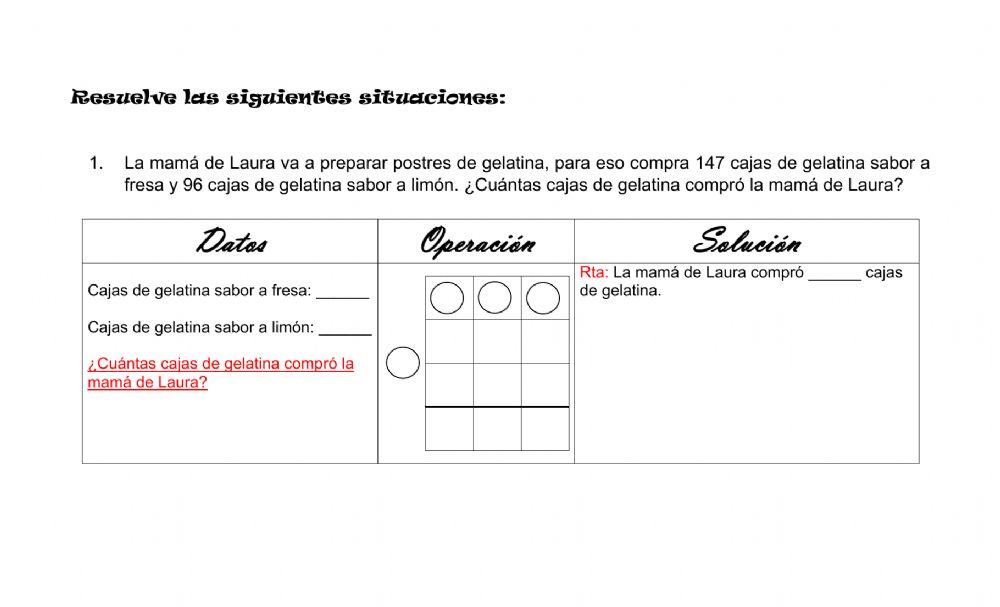Operaciones básicas