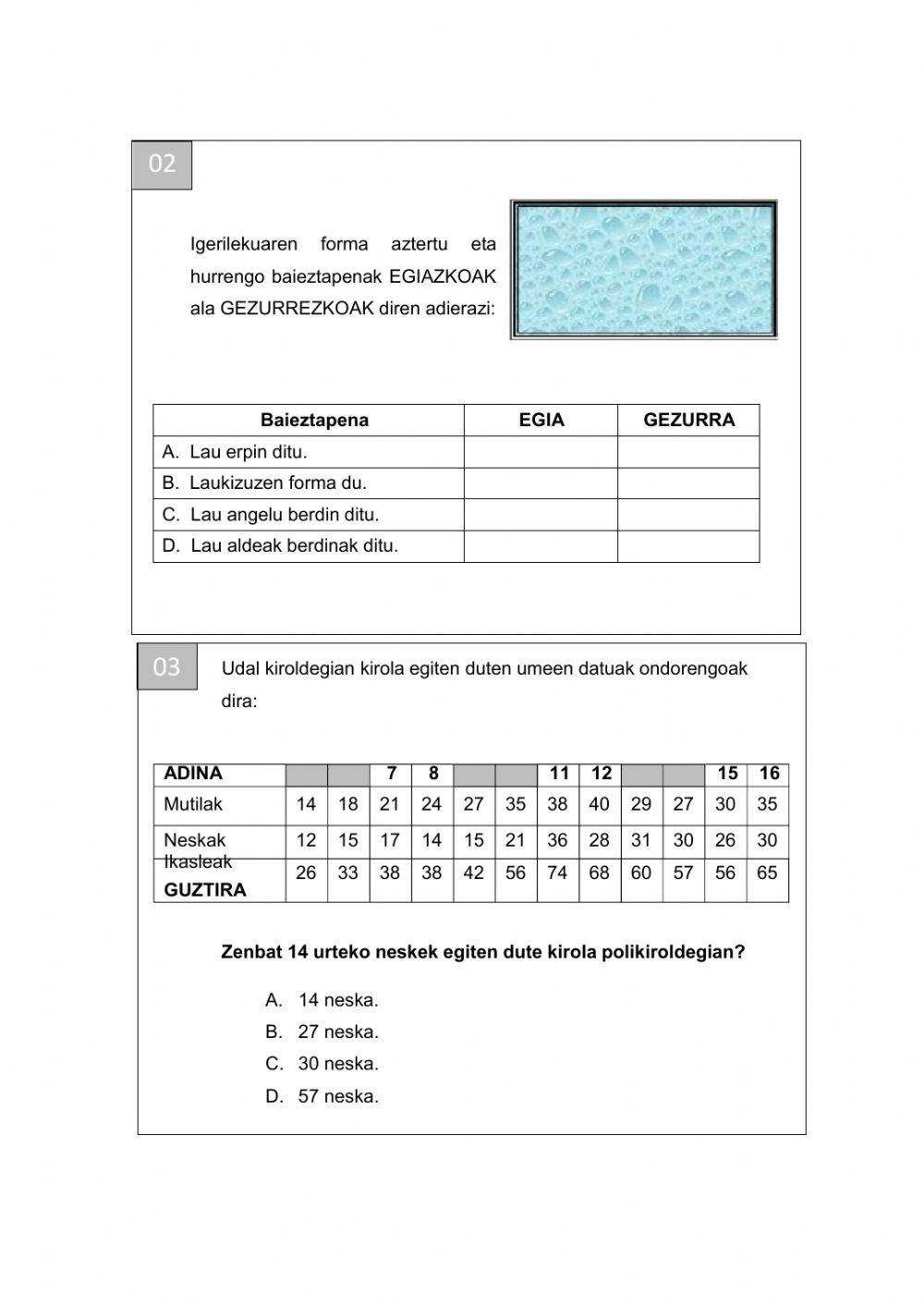 MATEMATIKA-UDAL KIROLDEGIA