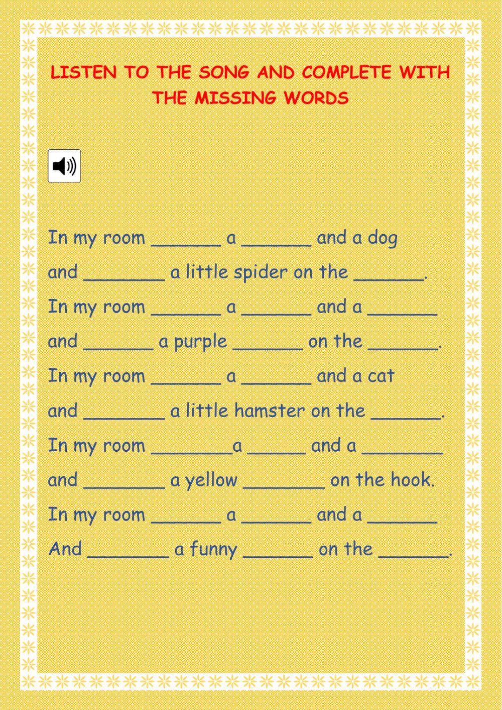 There is-there are and bedroom furniture