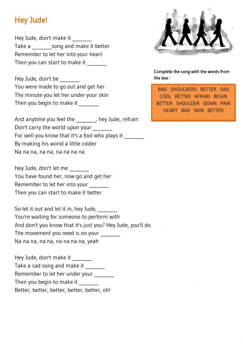 Hey Jude- The Beatles Hey Jude- The Beatles