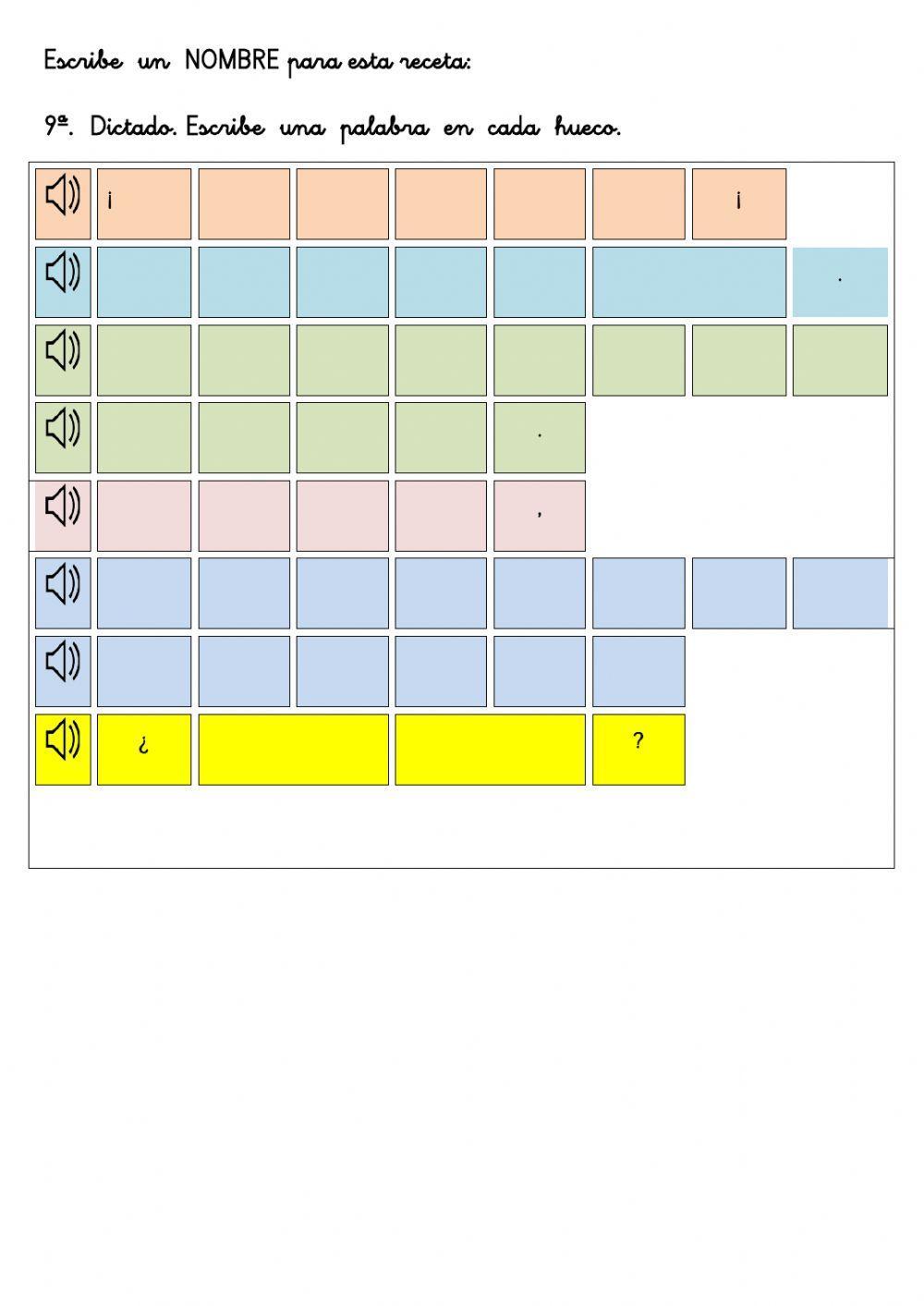 LENGUA 3º  Repaso T05