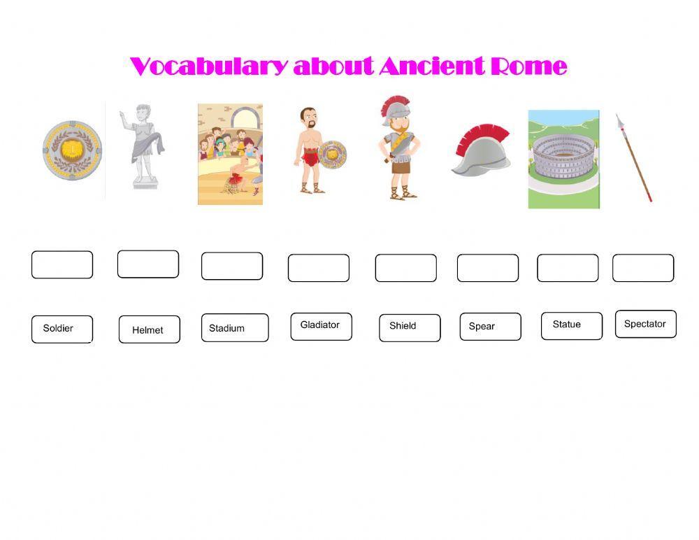 Vocabulary Ancient Rome