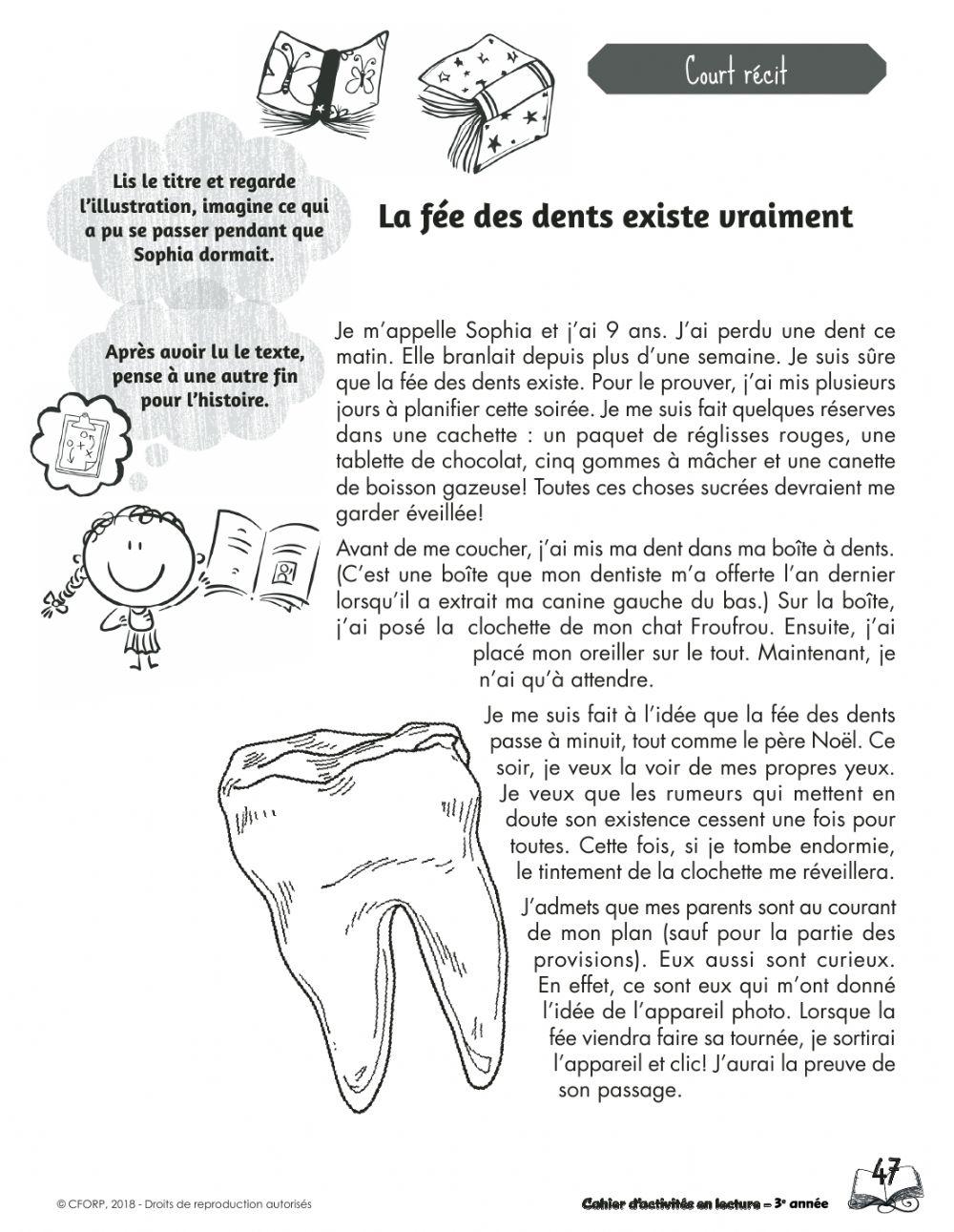 L'histoire de la fée des dents