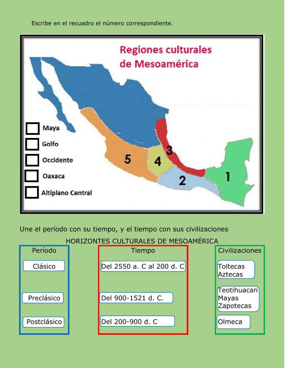 Mesoamérica, espacio cultural