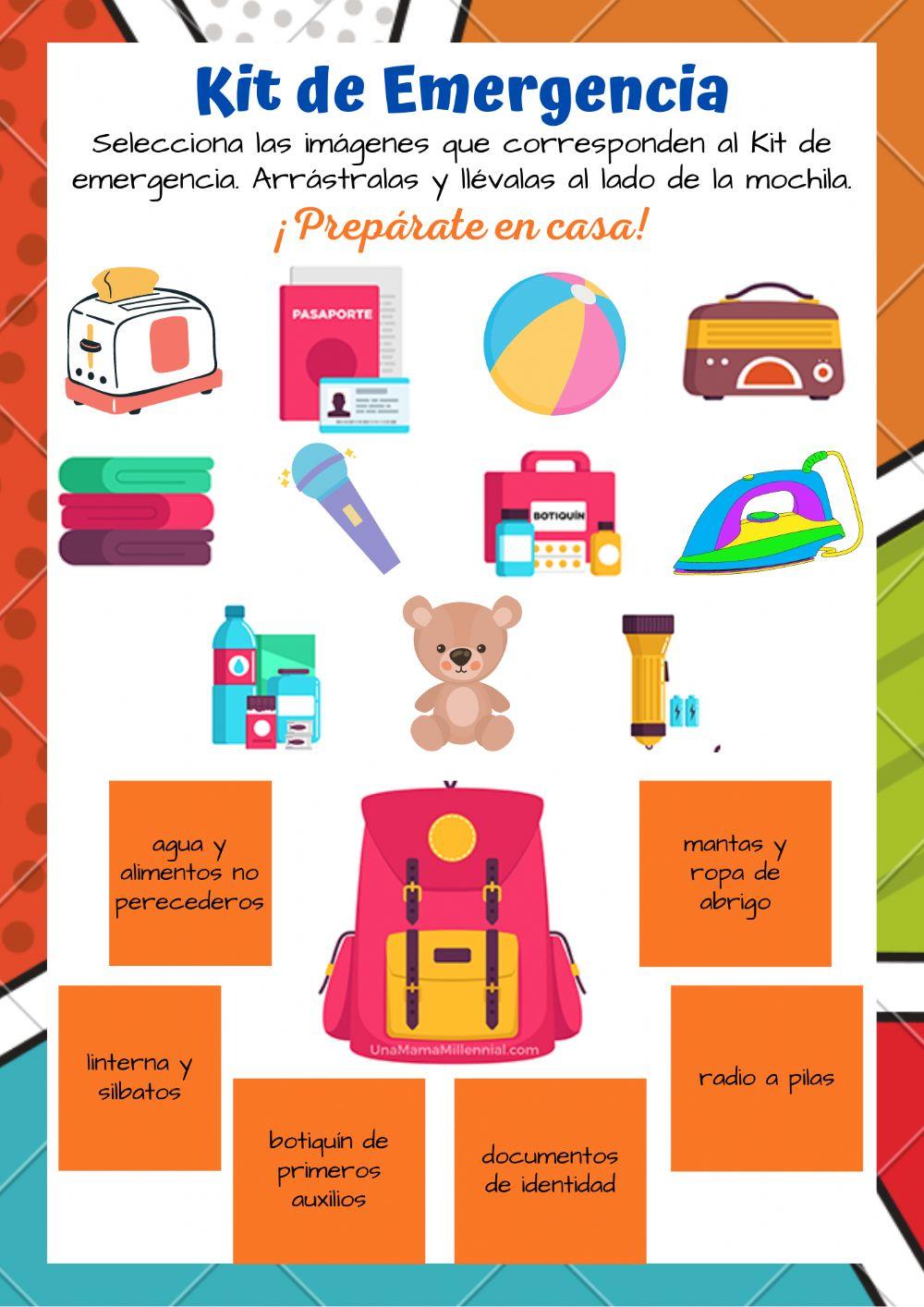 Prepárate en Casa - Kit de Emergencia
