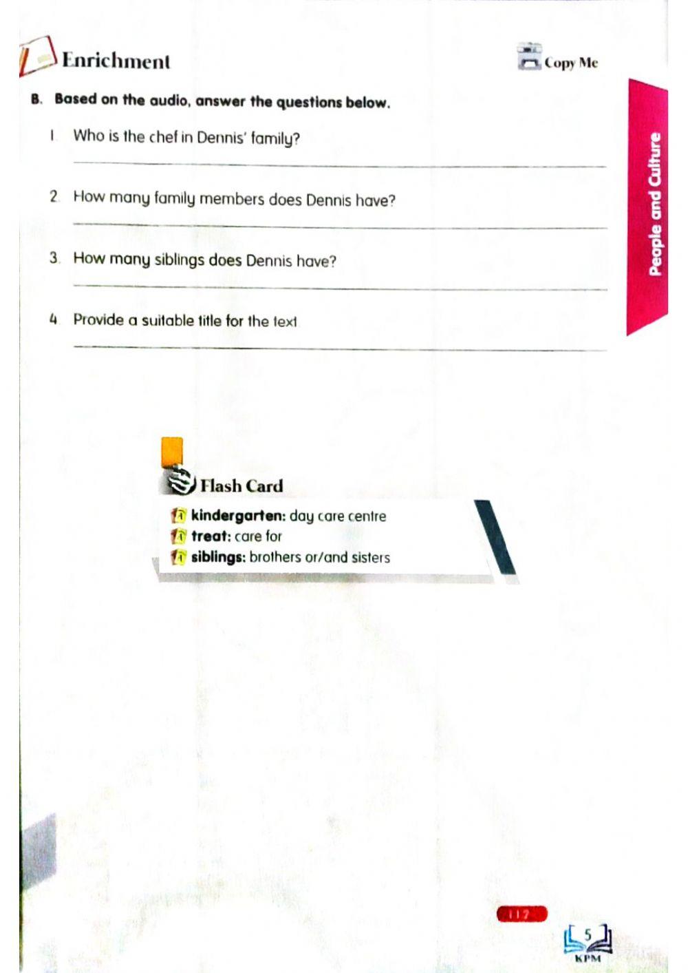 EMY FAMILY, MY WORLD