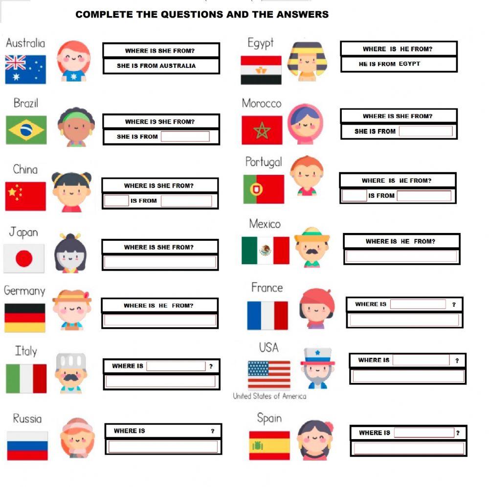 Where are they from?