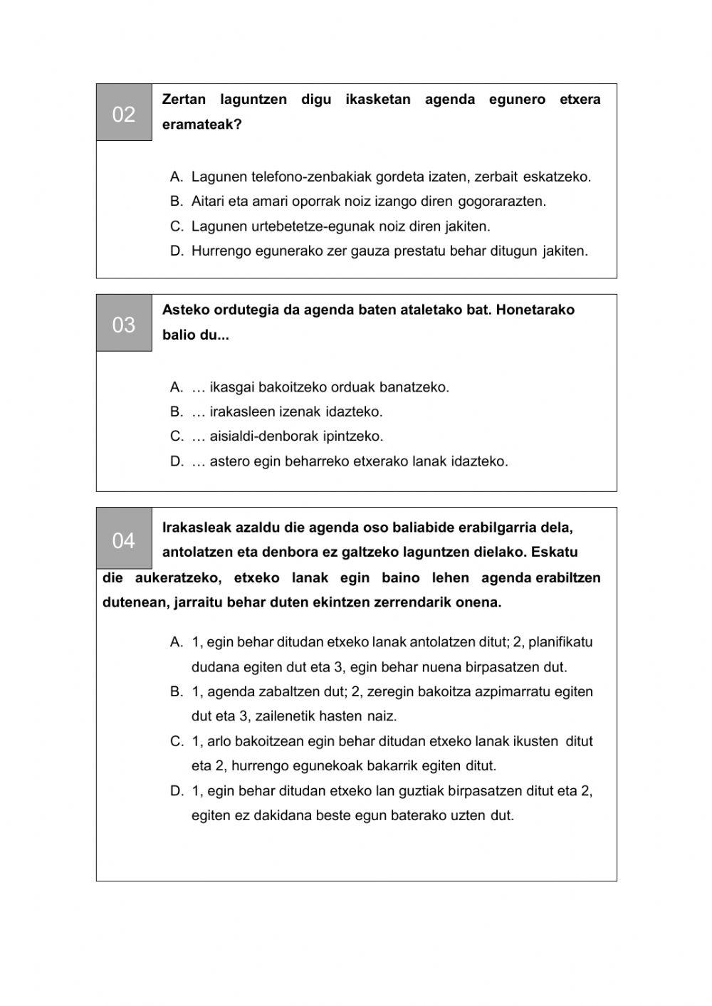 IKASTEN IKASI-LABERINTOA ETA AGENDA
