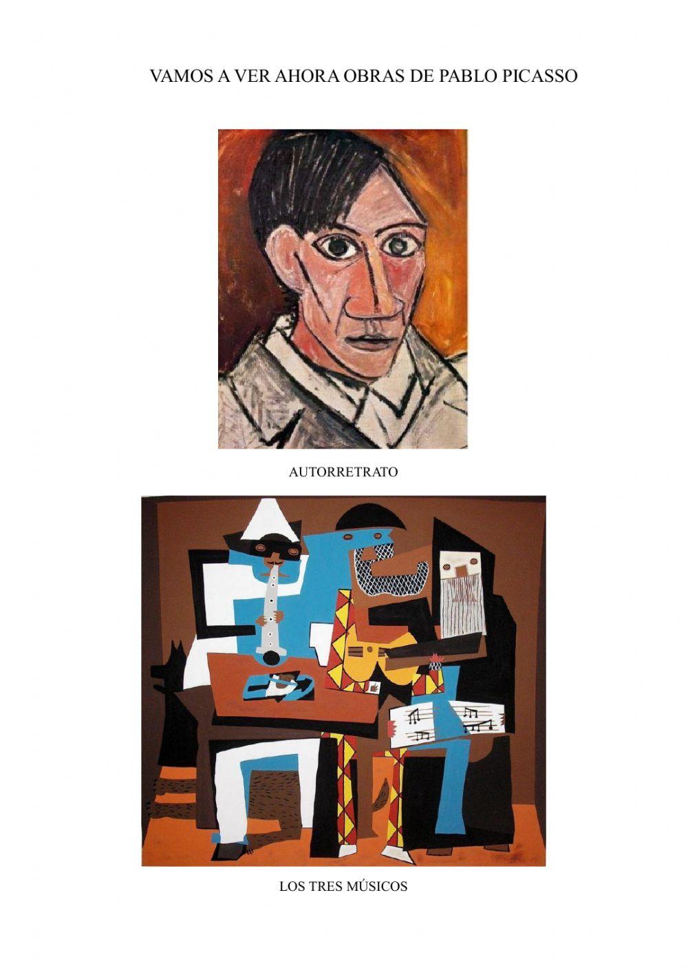 Obras de Pablo Picasso