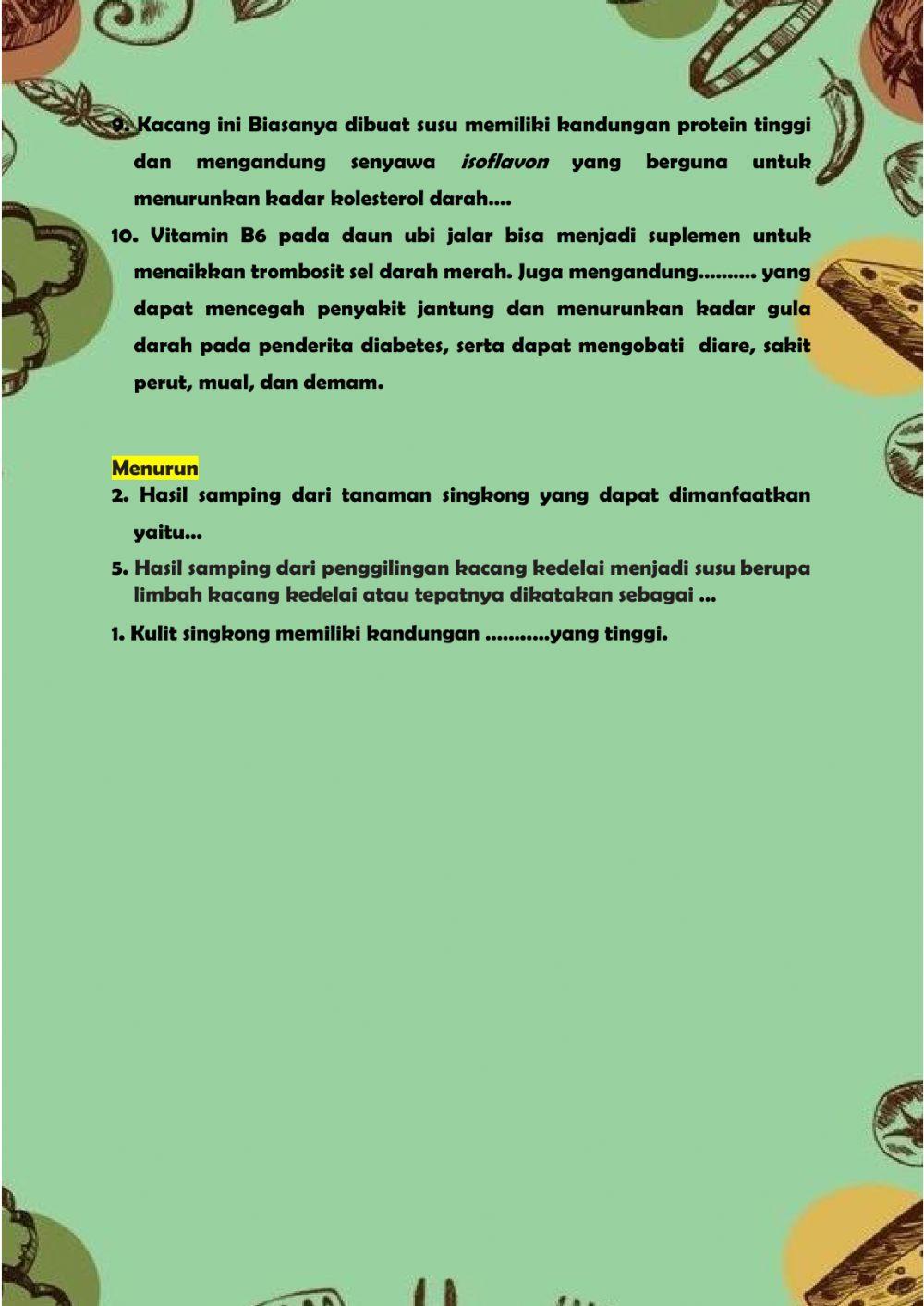 Pengolahan Hasil Samping Serealia, Kacang dan Umbi