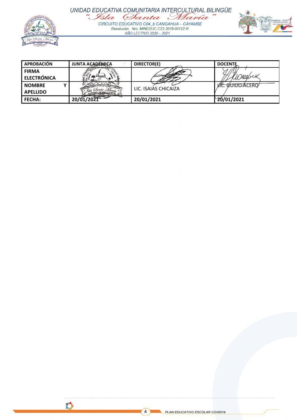 Examen Lengua Kichwa