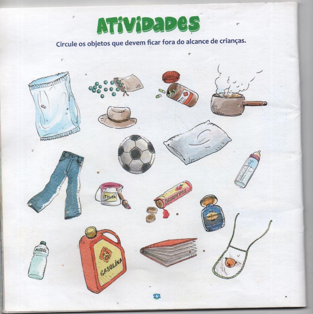 Atividades prevenção de acidentes em casa