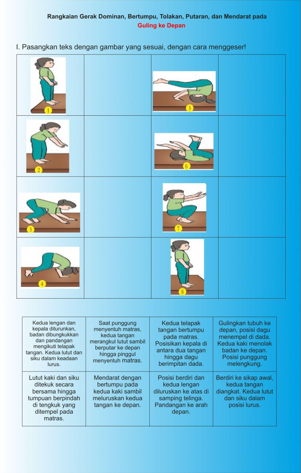 Pjok kelas 6 (berguling)