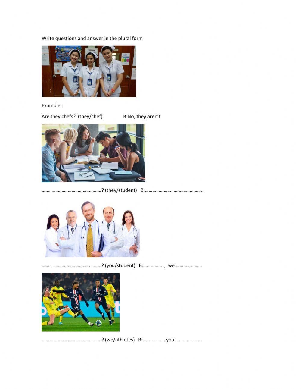 Verb to be Yes-no questions