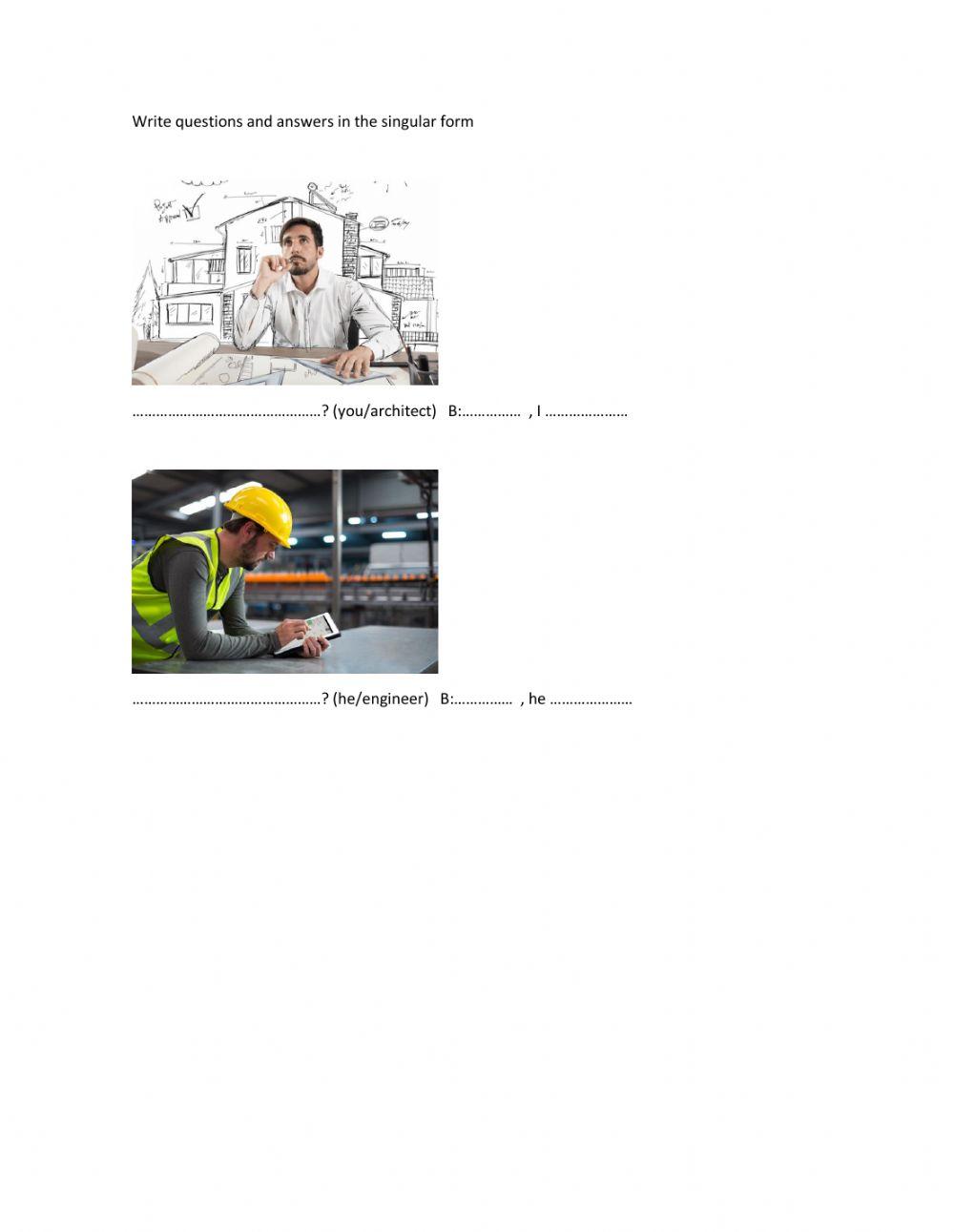 Verb to be Yes-no questions