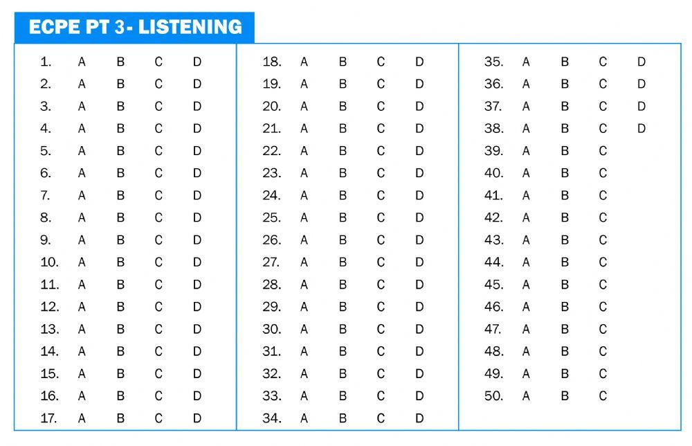 ECPE PT3-Listening