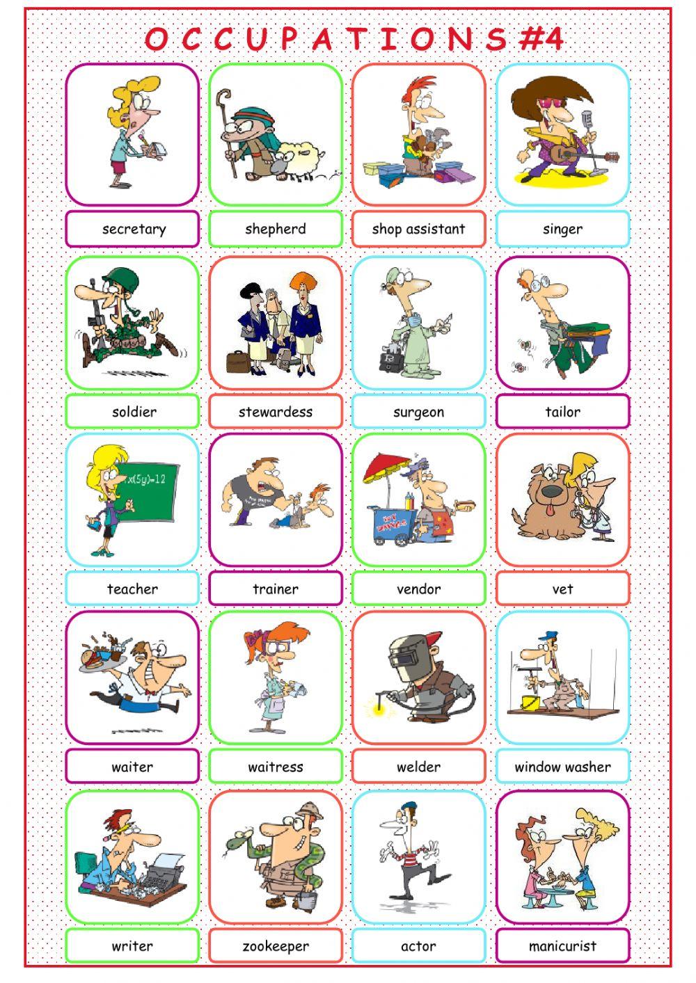 6.sınıf 6.ünite occupation meslekler dinleme 4