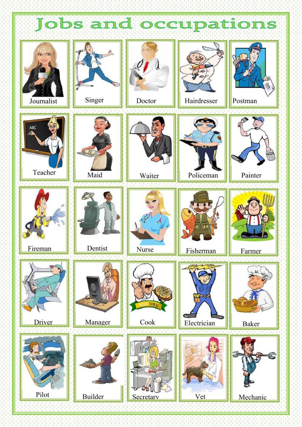 6.sınıf 6.ünite occupation meslekler dinleme