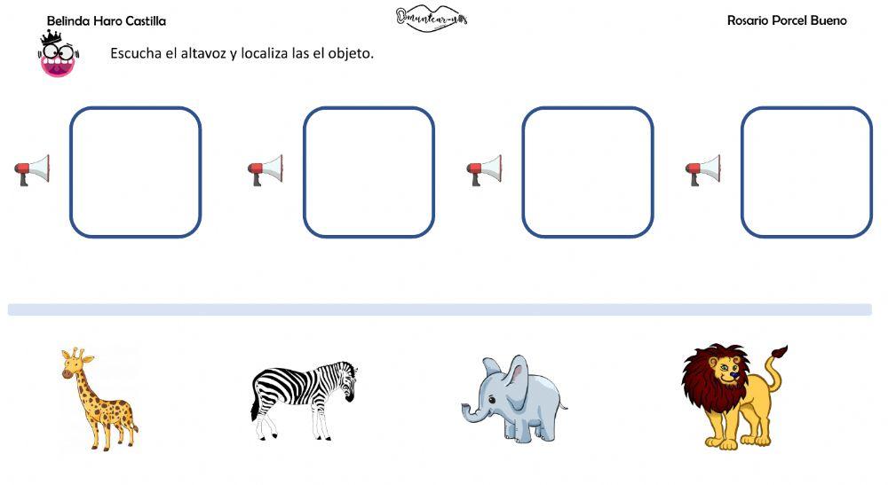 Vocabulario: animales de selva