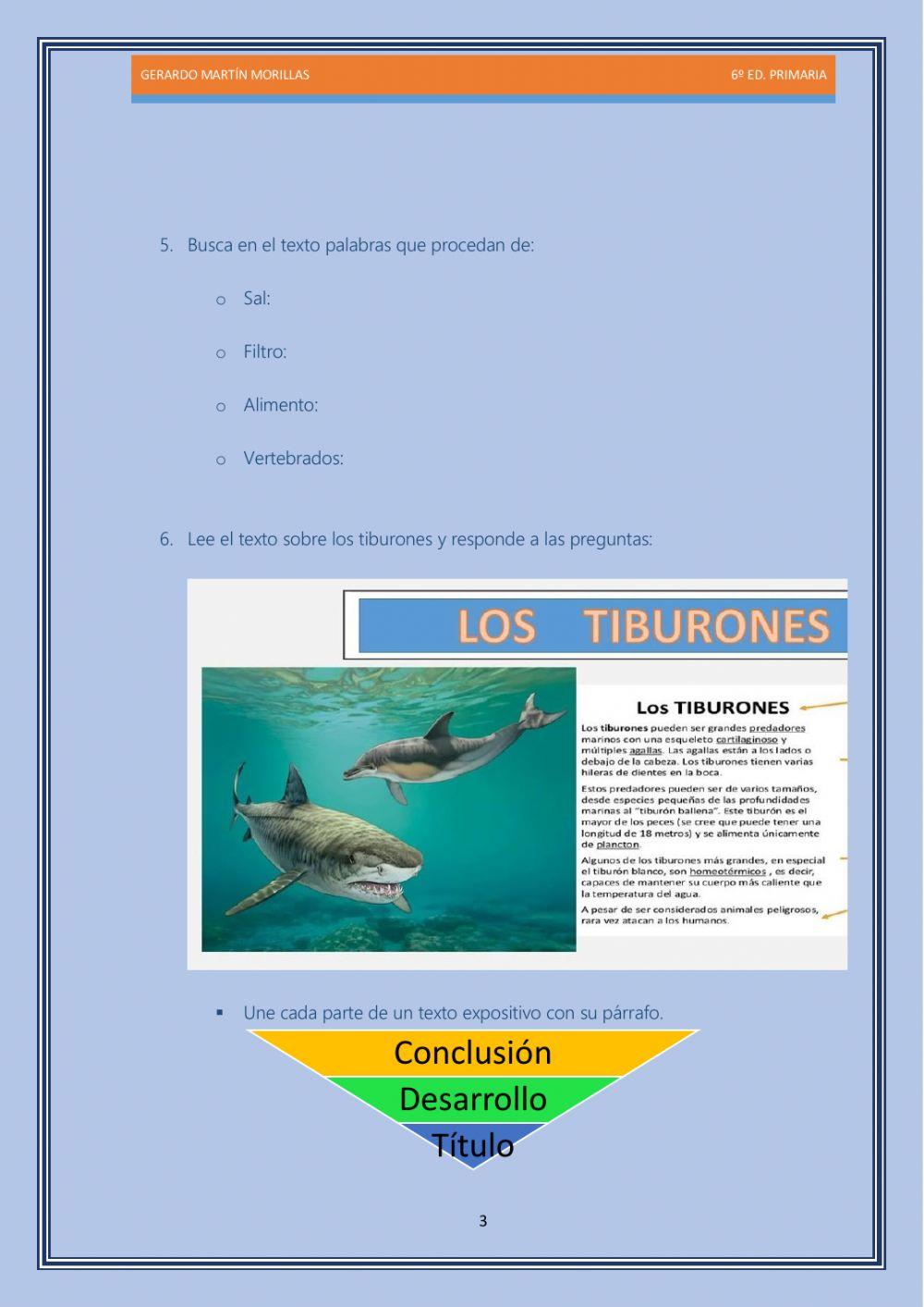 Competencia lectora. Tarea 9.