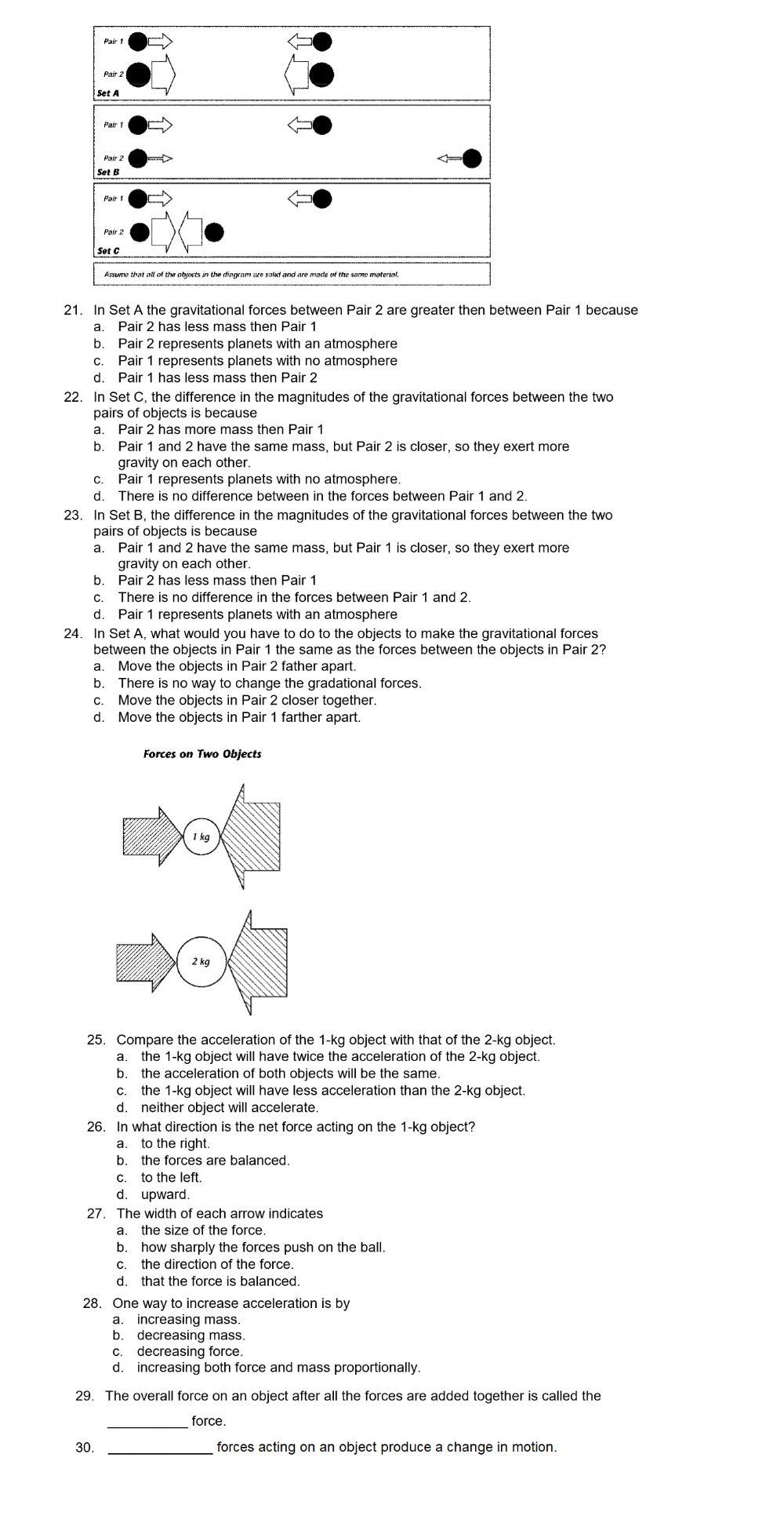 PS-10-Newton's Laws Review pg 3