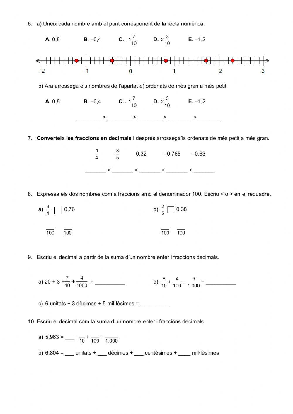 Nombres decimals