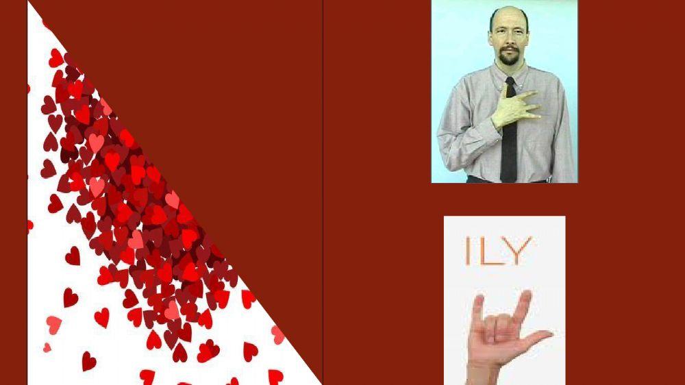 Valentine's Day in ASL