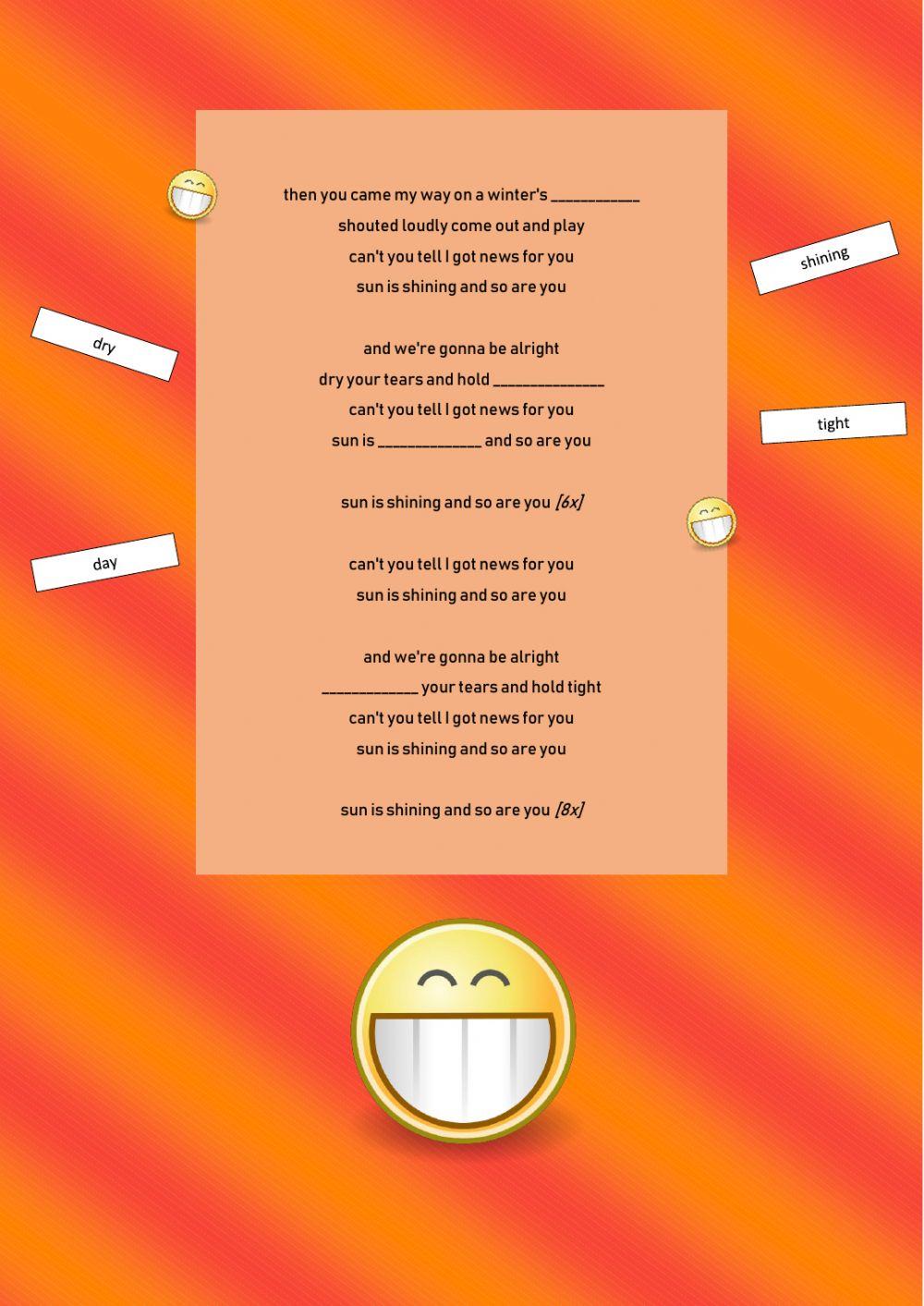 Song: Sun is shining by Axwell - Ingrosso