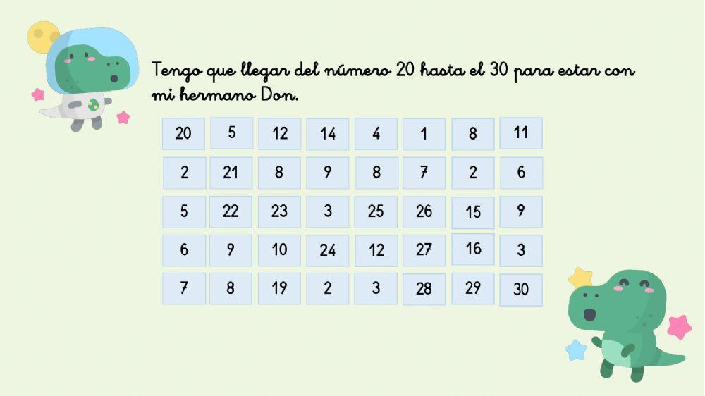 Laberintos numéricos I