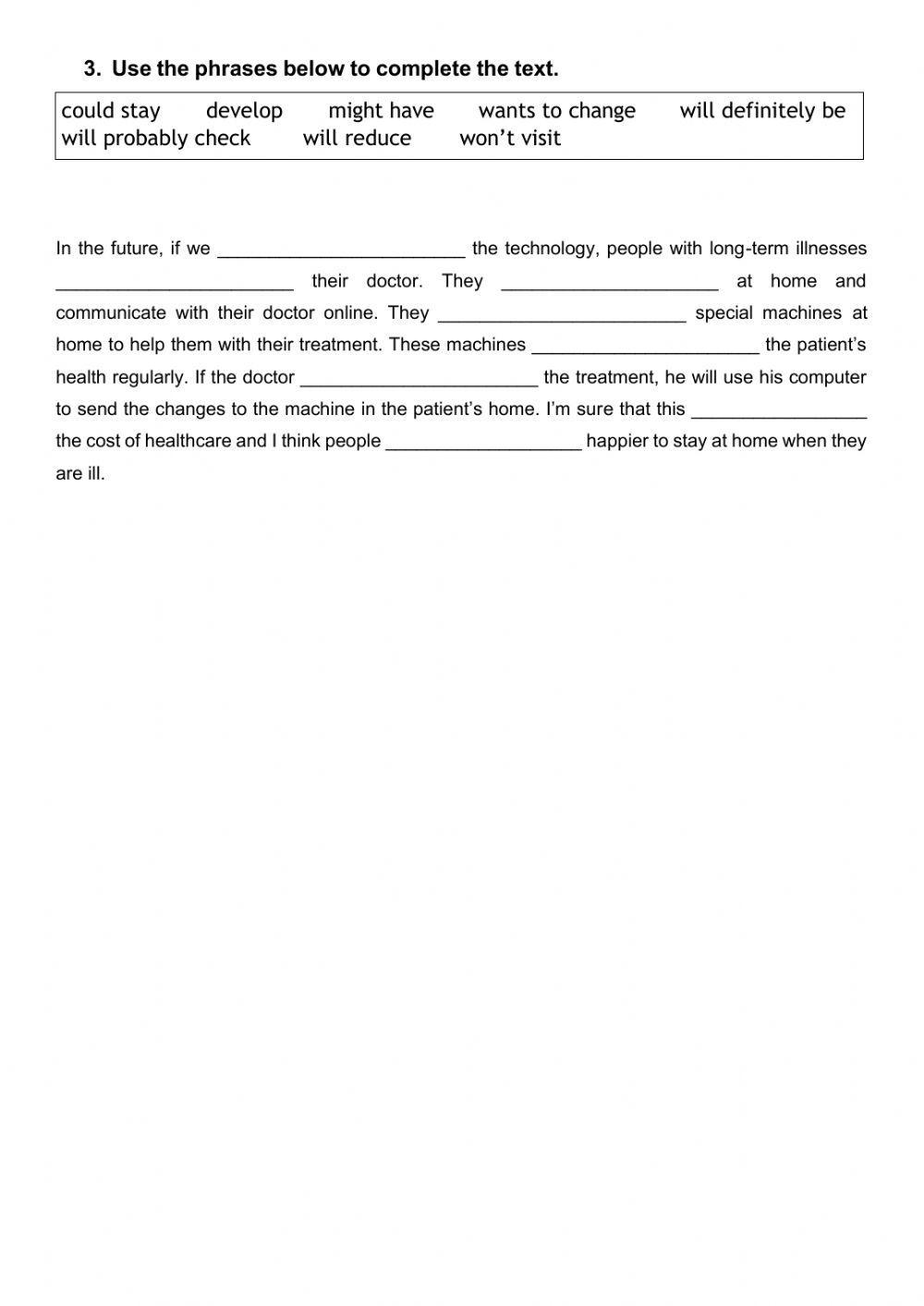 Speculating and predicting