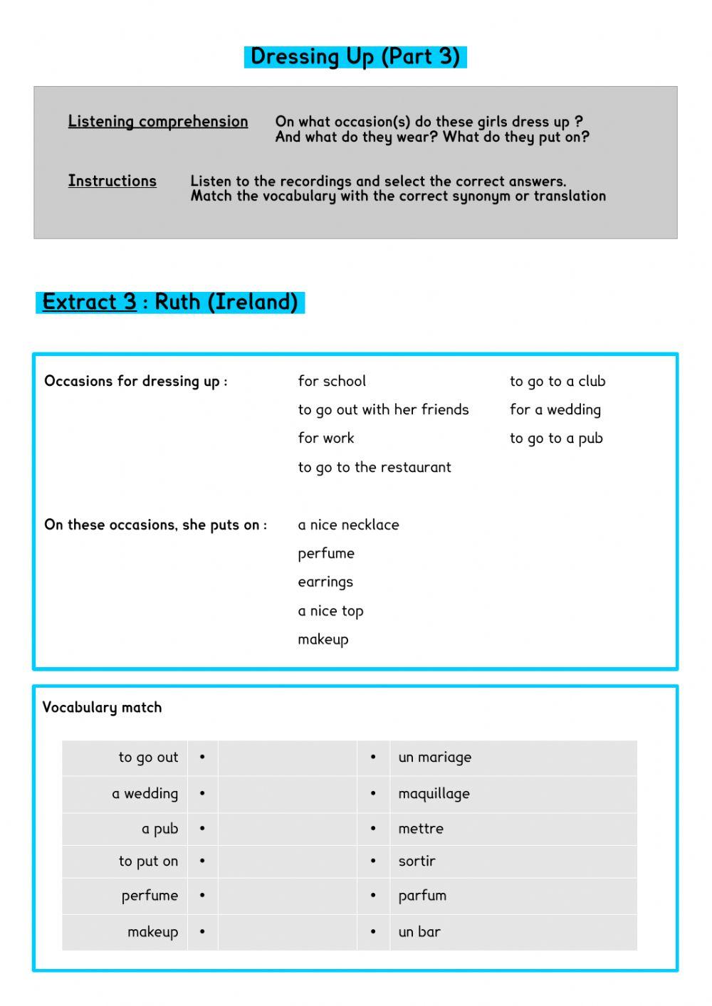 Dressing up (part 3)