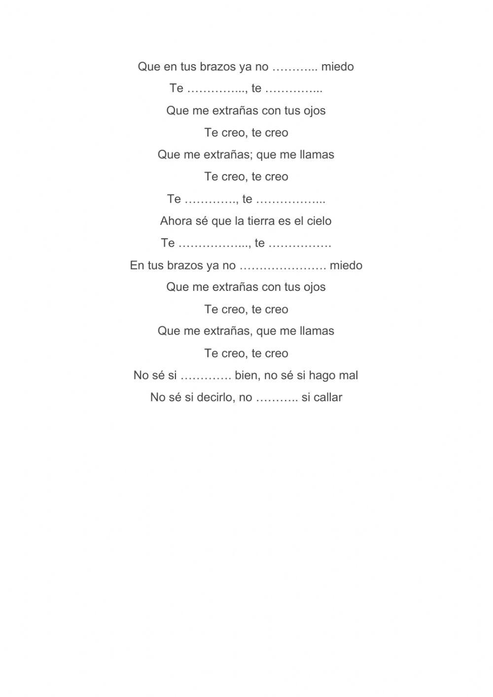 Violetta verbos irregulares