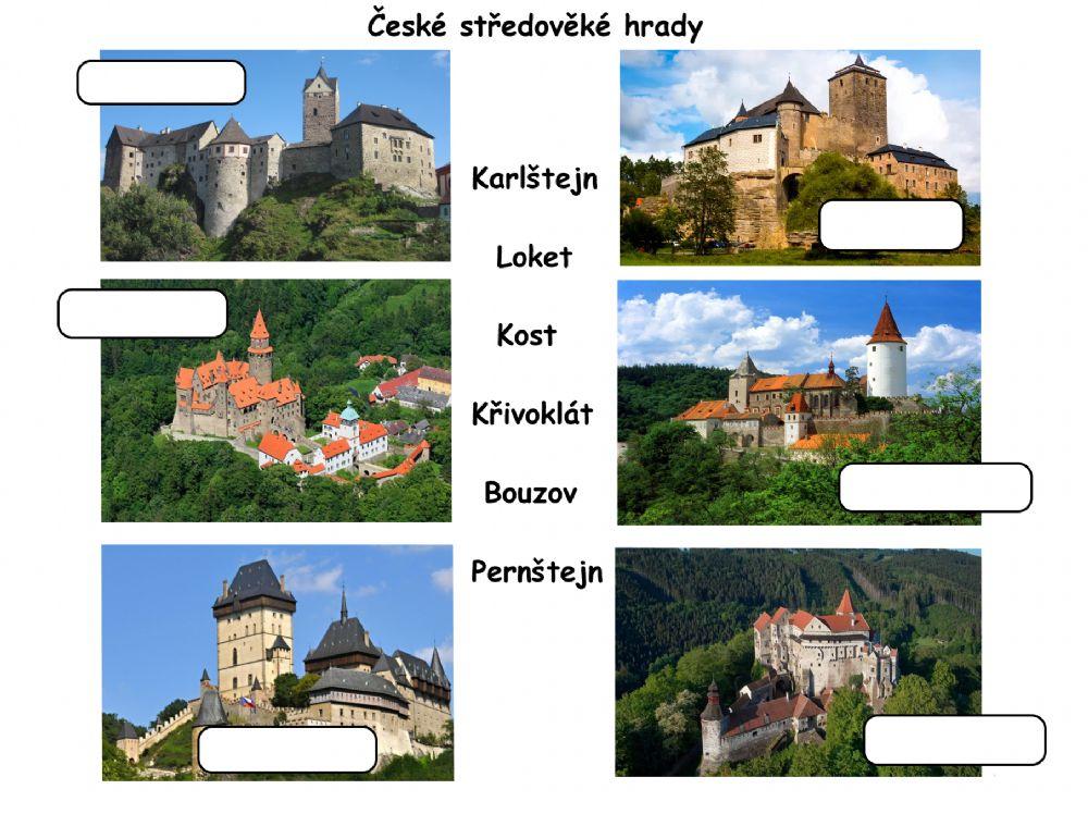 České středověké hrady
