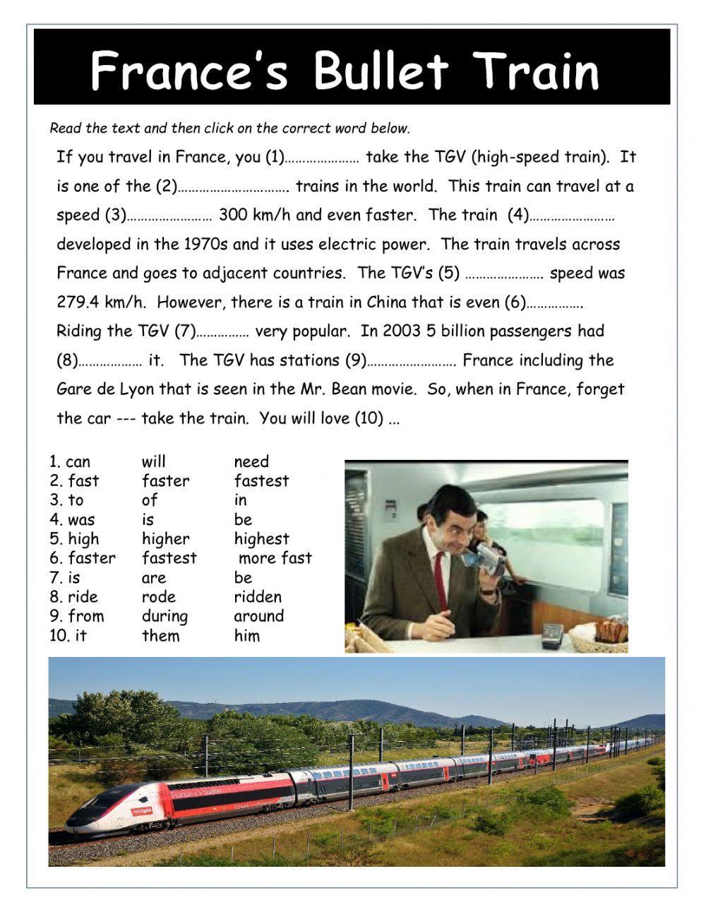 France's Bullet Train