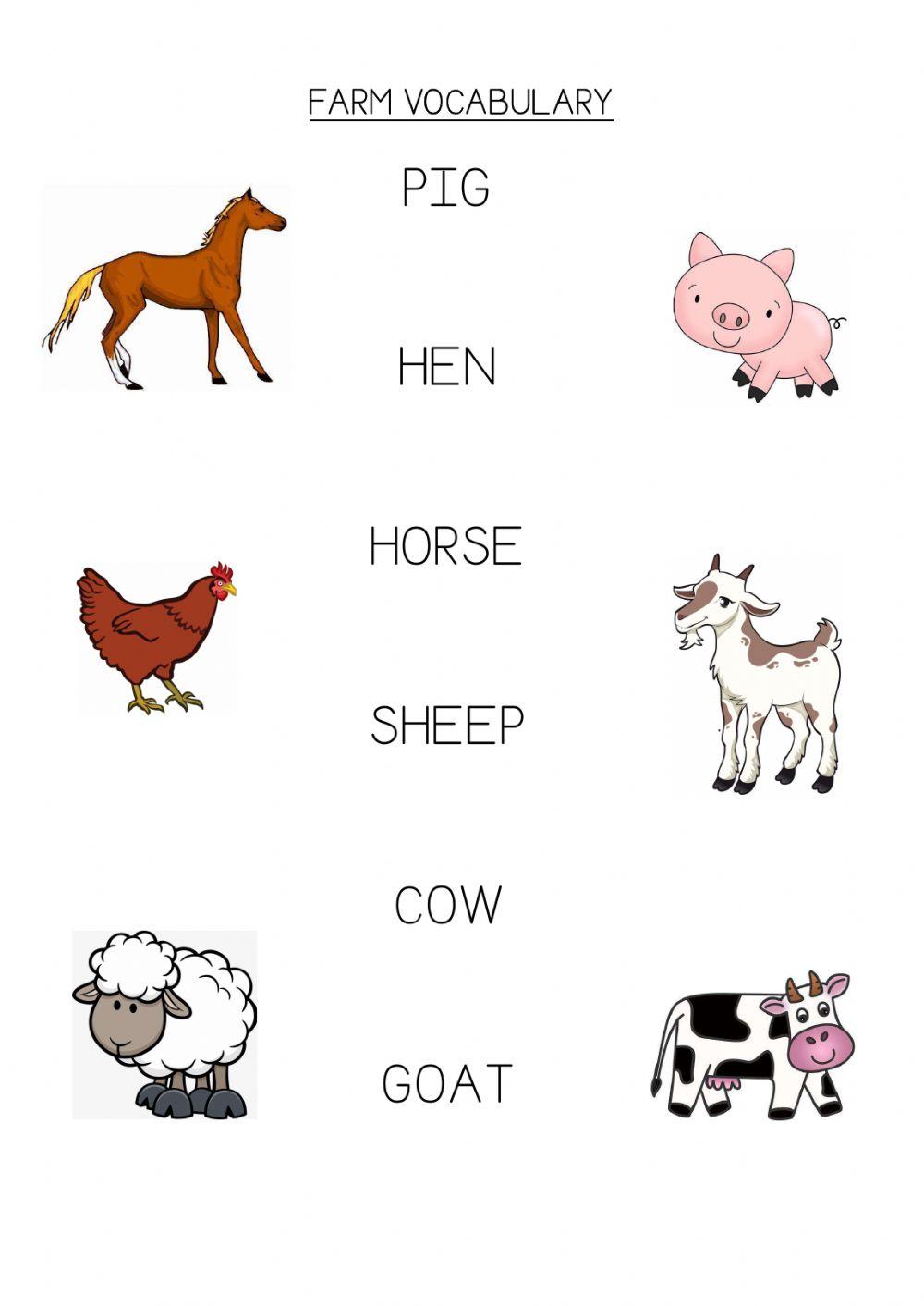 Farm animals