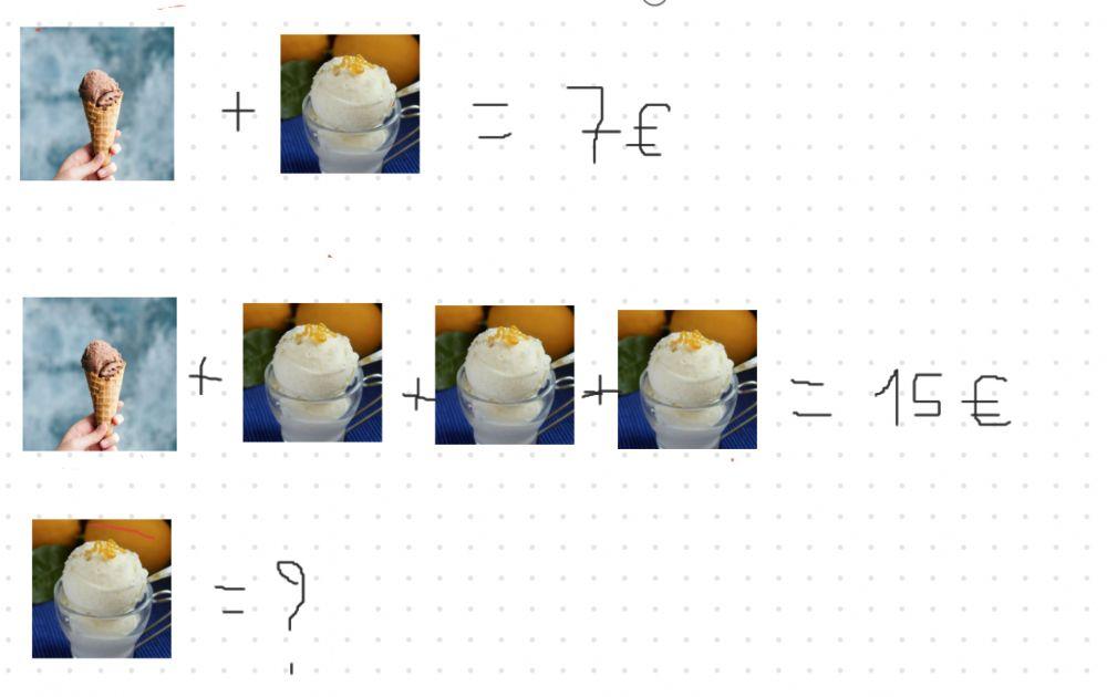 Imparo a ragionare: quanto costa un gelato? Imparo a ragionare: quanto costa un gelato?