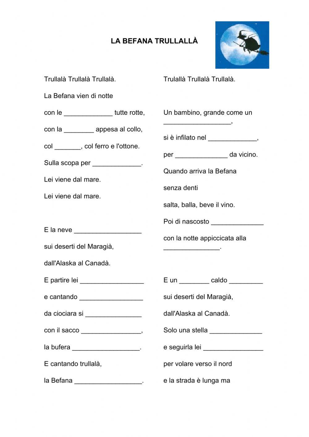 La befana Trullallà