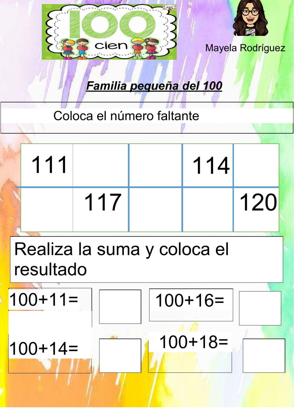 Familia del 100 Familia del 100